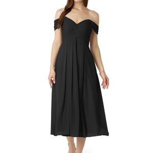 Black formal dress